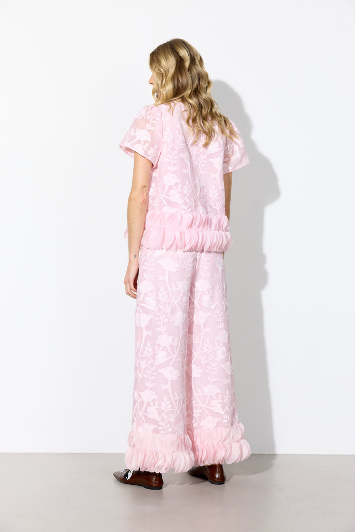 HUNKØN Aiko Blouse Bluser Pink