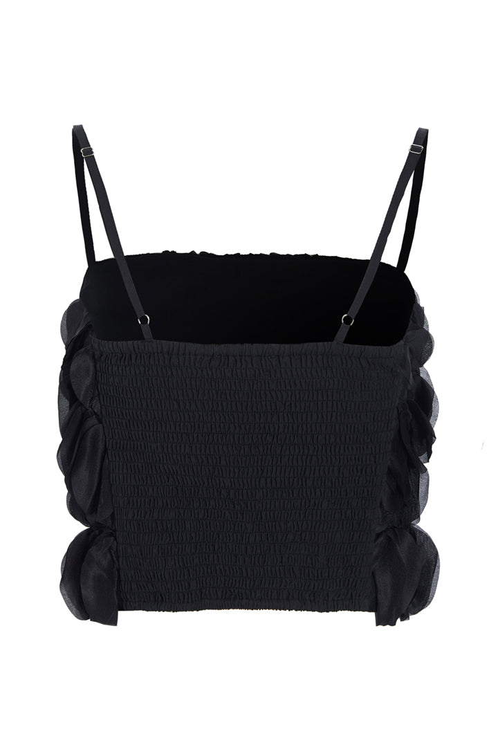 HUNKØN Aiko Top Toppe Black