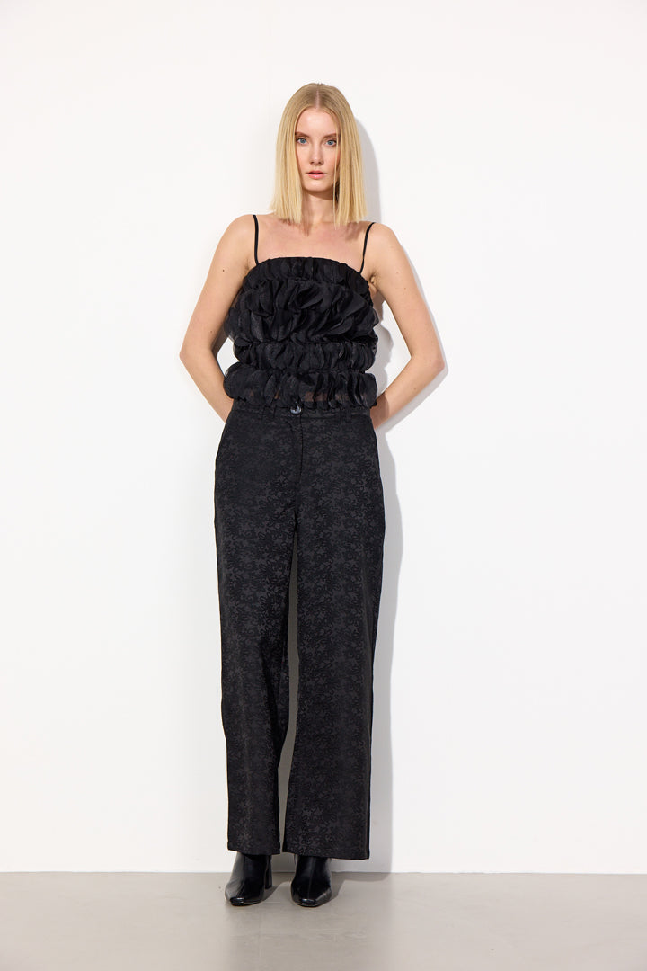 HUNKØN Aiko Top Toppe Black