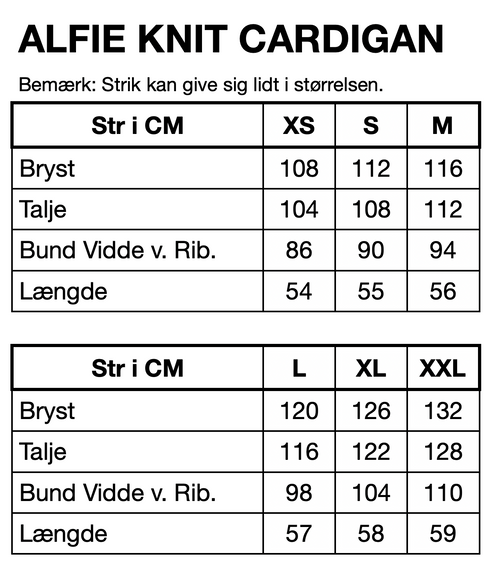 HUNKØN Alfie Knit Cardigan Cardigans Peach