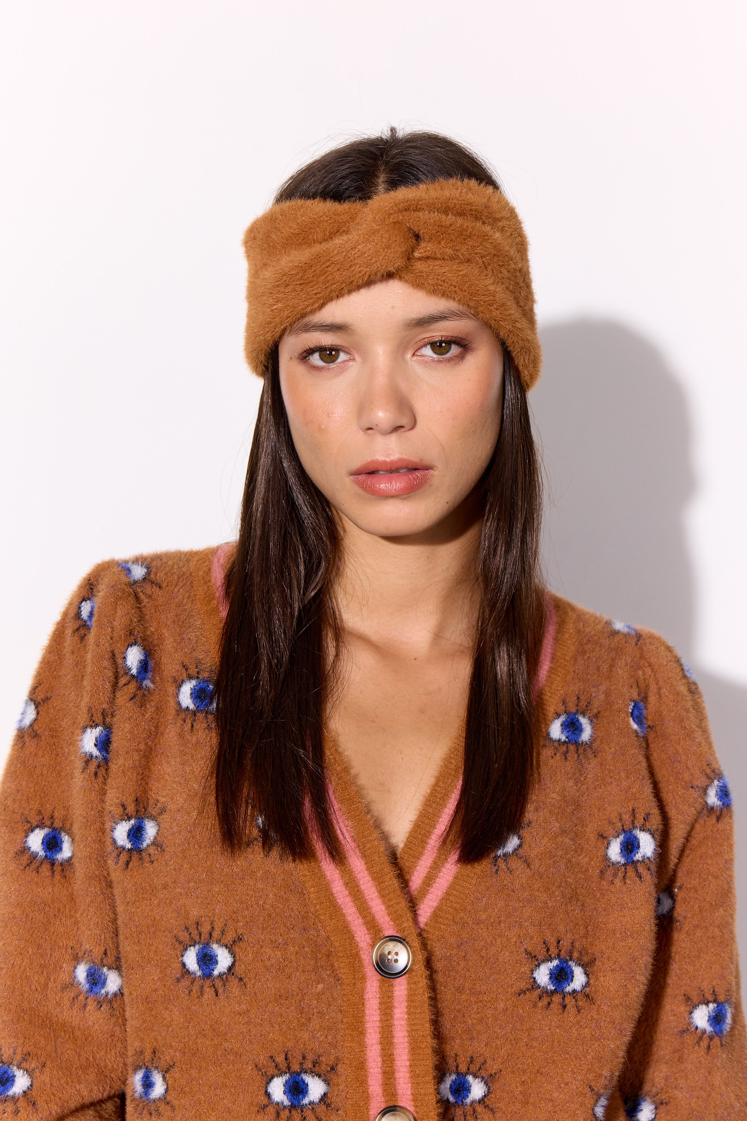 HUNKØN Amber Headband Accessories Brown