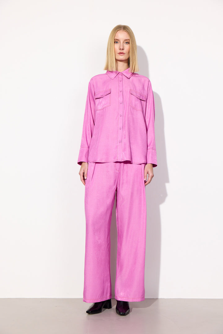 HUNKØN Andy Shirt Skjorter Pink