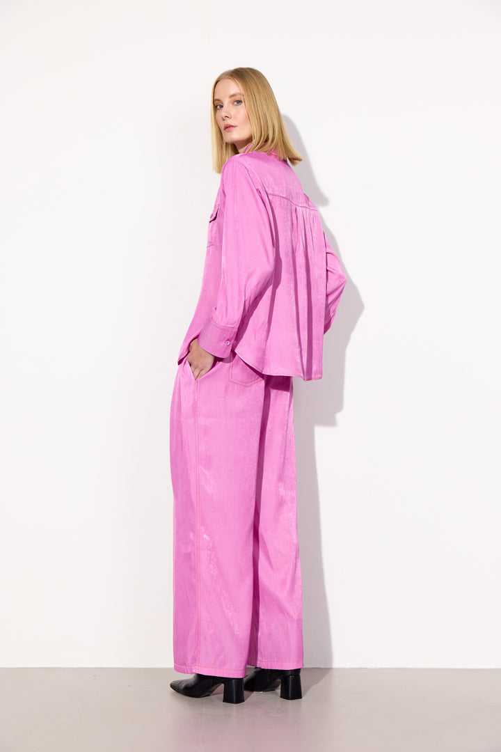 HUNKØN Andy Shirt Skjorter Pink