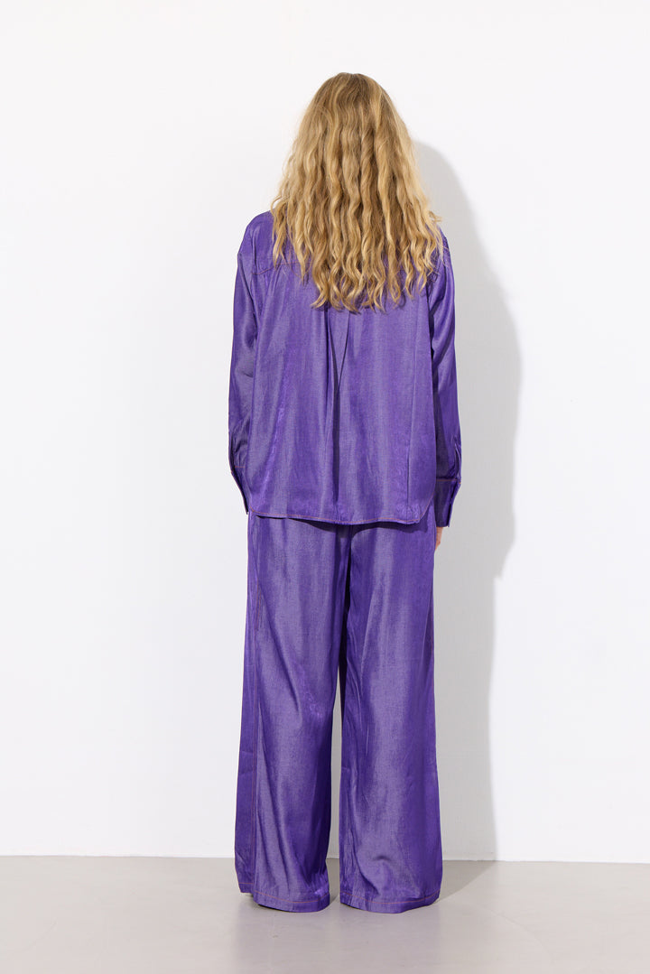 HUNKØN Andy Shirt Skjorter Lavender
