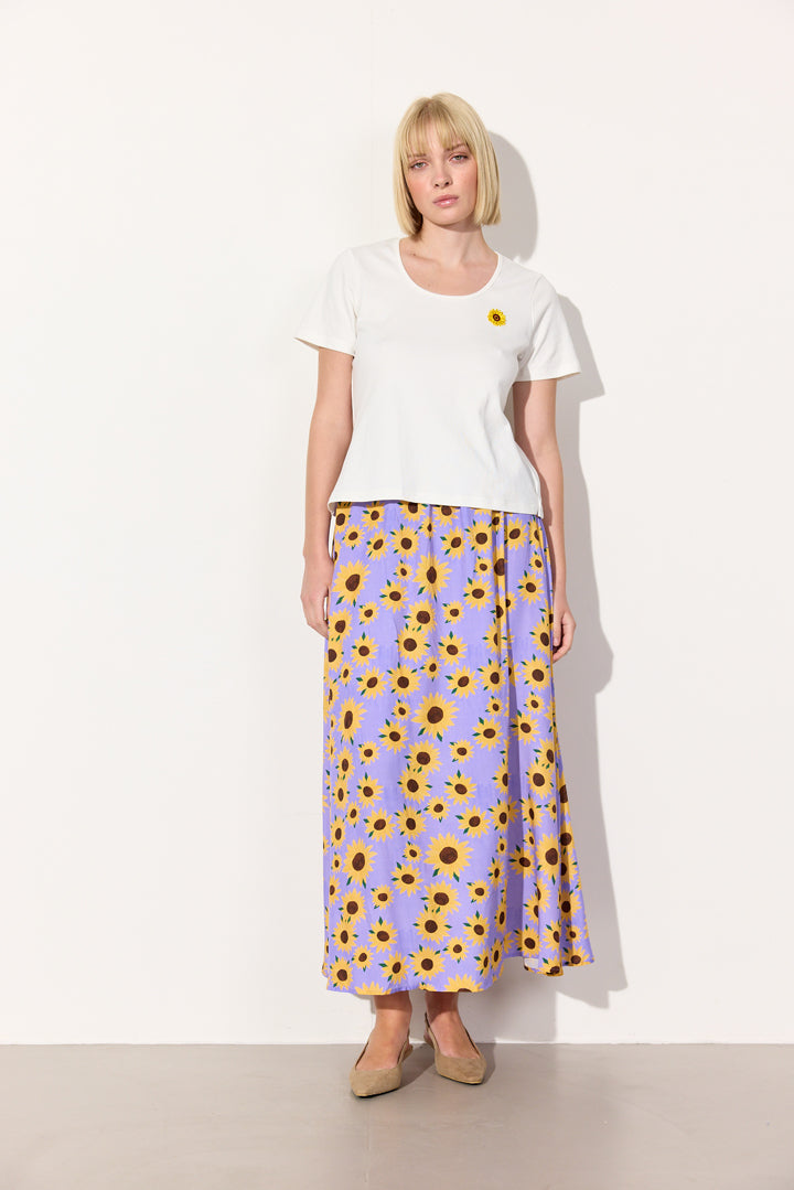 HUNKØN Blossom T-shirt T-shirts White