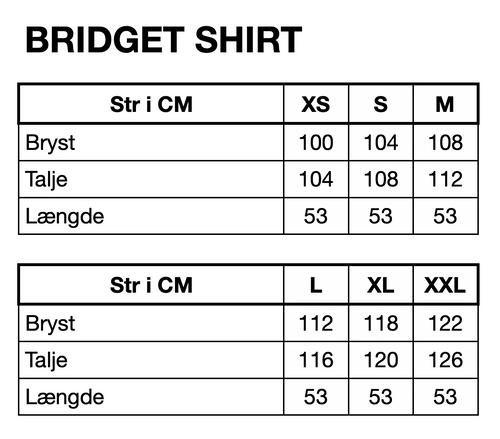 HUNKØN Bridget Shirt Skjorter Soft Blue