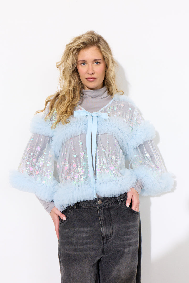 HUNKØN Bridget Shirt Skjorter Soft Blue