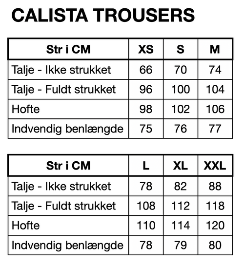 HUNKØN Calista Trousers Bukser Dream Fairground Art Print