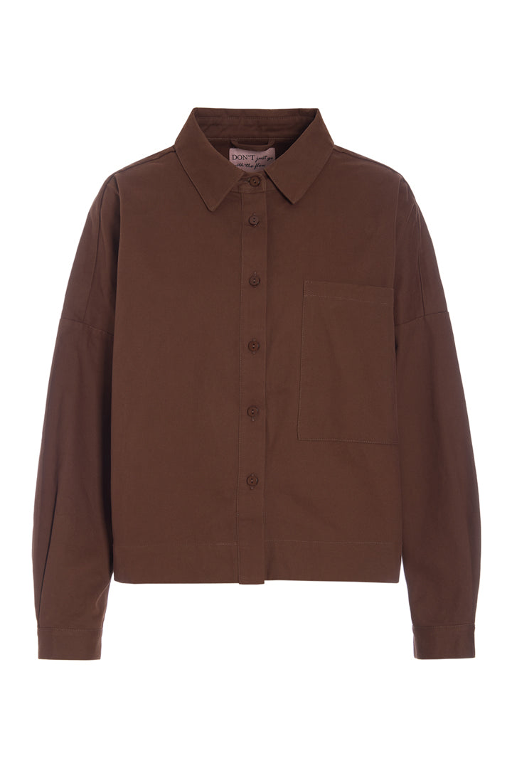 HUNKØN Camden Shirt Skjorter Chocolate