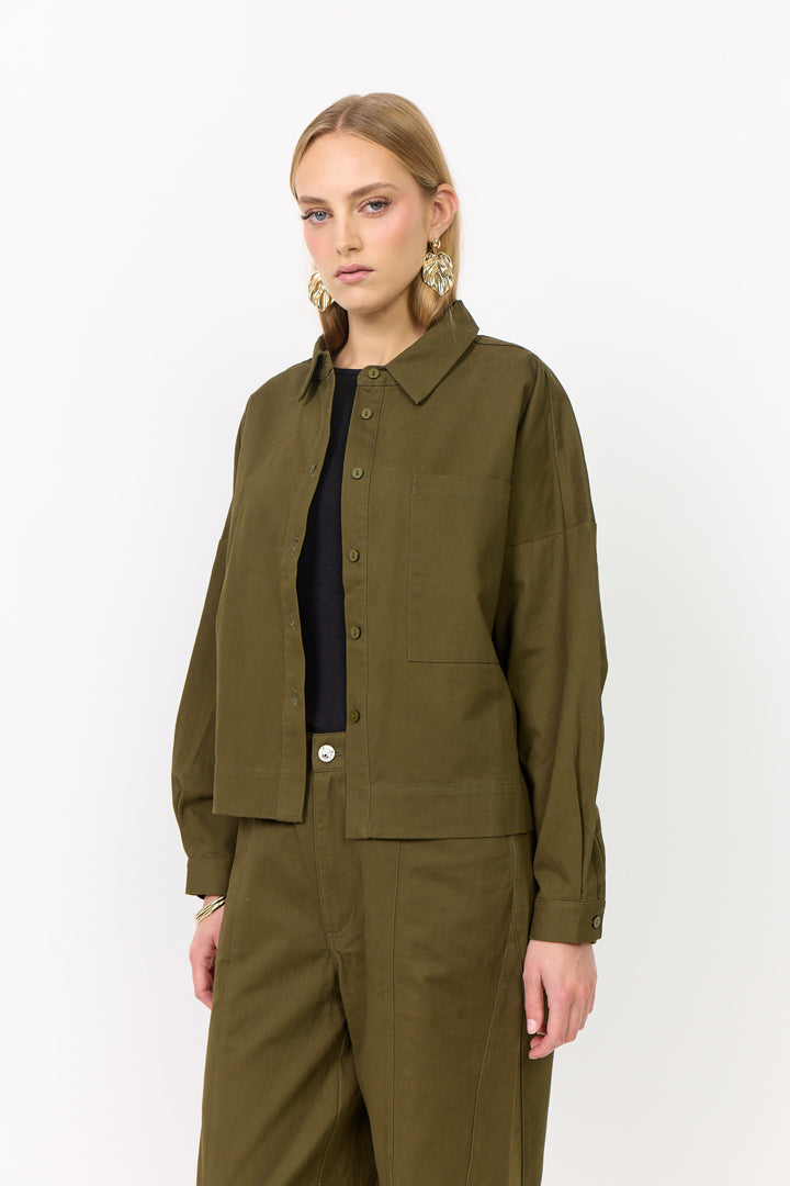 HUNKØN Camden Shirt Skjorter Hunter Green