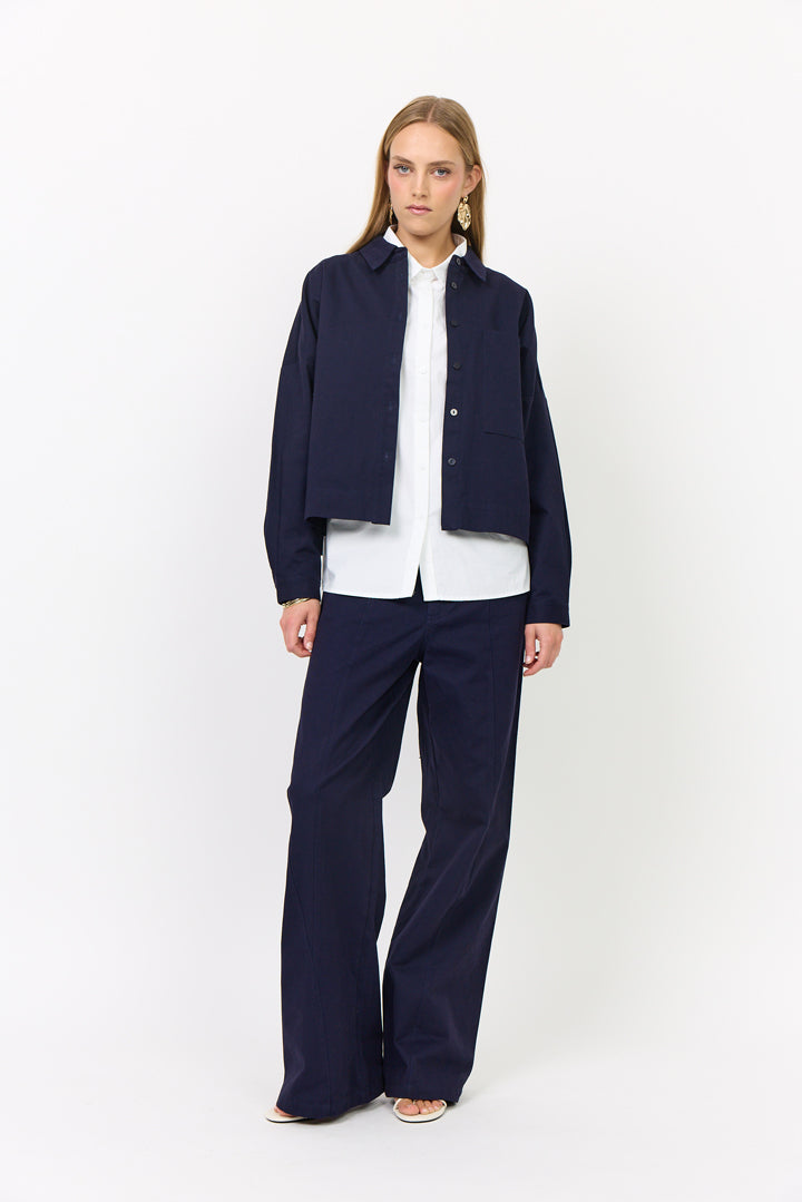 HUNKØN Camden Shirt Skjorter Navy