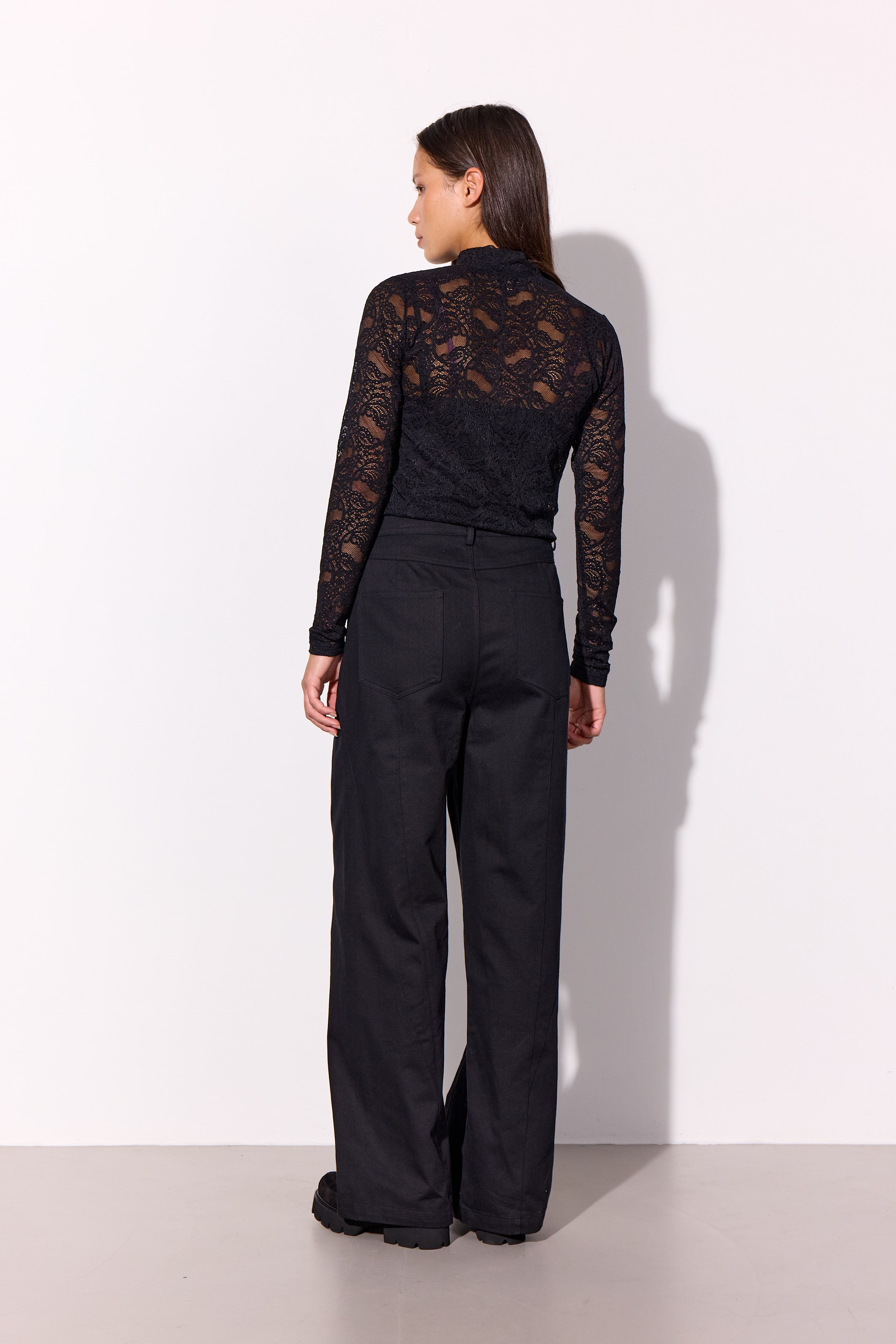 HUNKØN Camden Trousers Bukser Black