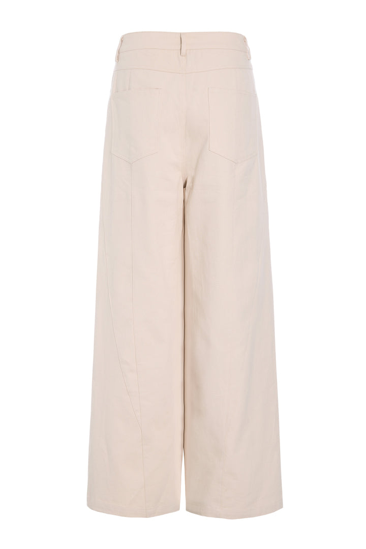 HUNKØN Camden Trousers Bukser Cream