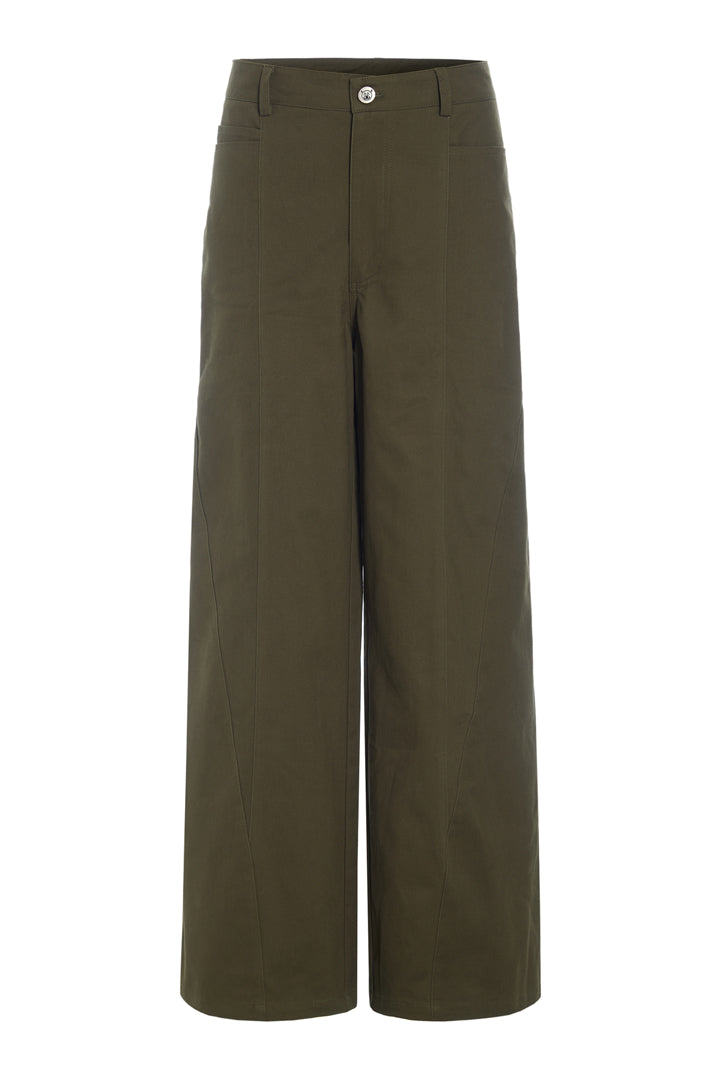 HUNKØN Camden Trousers Bukser Hunter Green