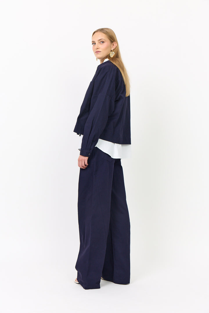 HUNKØN Camden Trousers Bukser Navy
