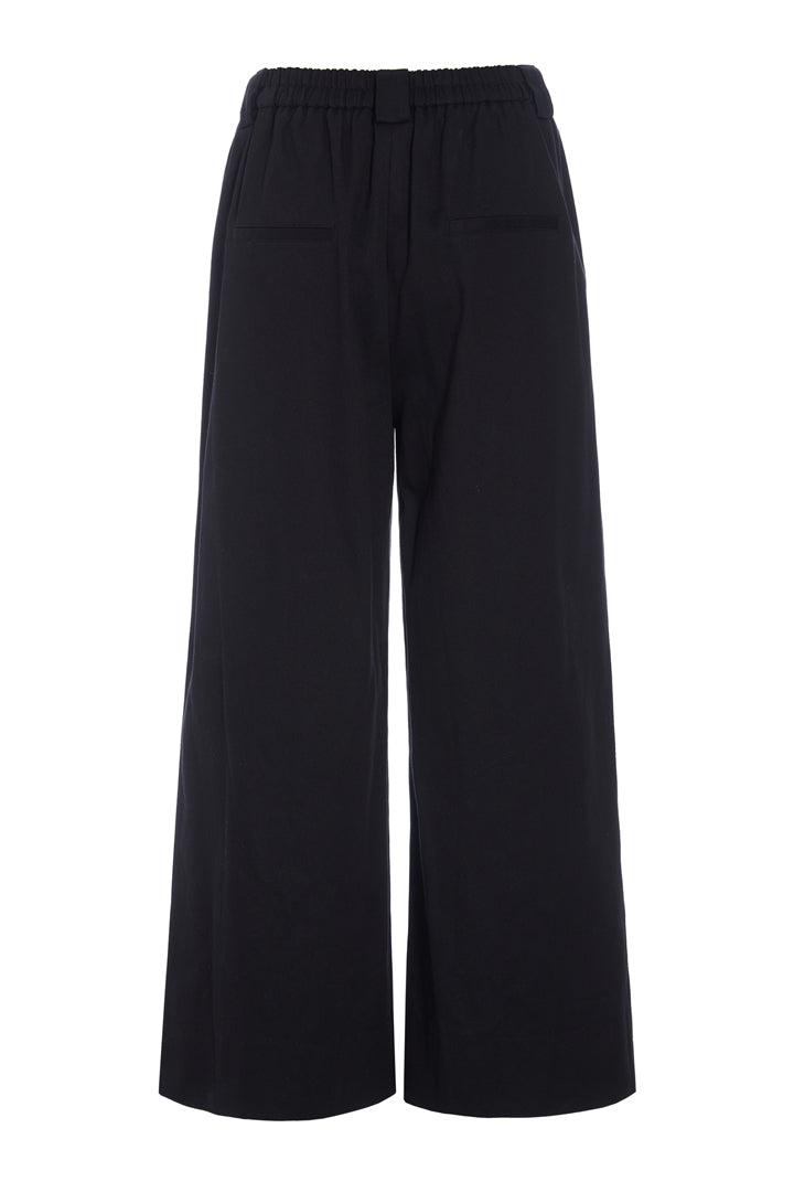 HUNKØN Camden Wide Trousers Bukser Black