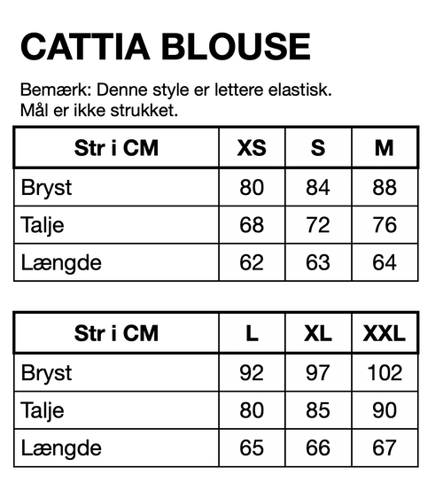 HUNKØN Cattia Blouse Bluser Brown