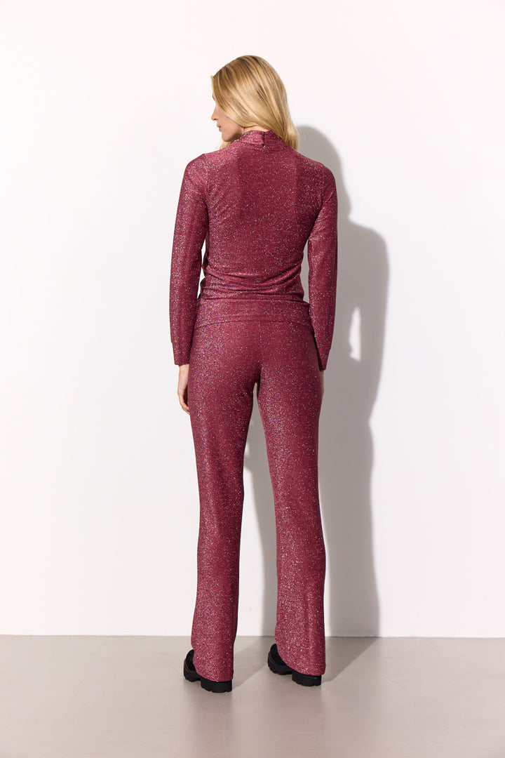 HUNKØN Cattia Trousers Bukser Bordeaux