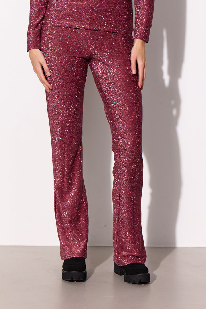 HUNKØN Cattia Trousers Bukser Bordeaux