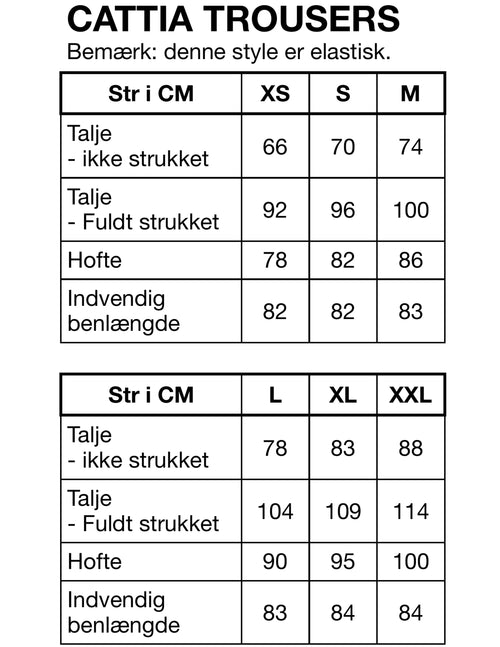 HUNKØN Cattia Trousers Bukser Brown