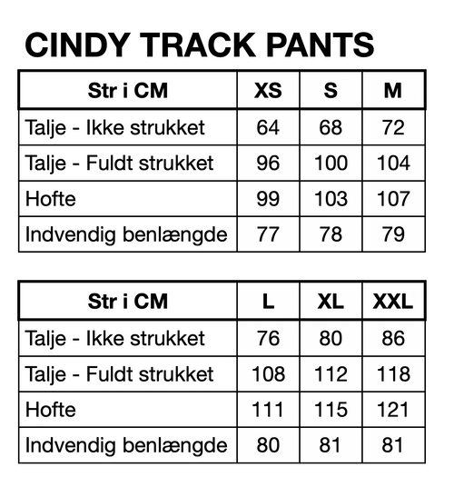 HUNKØN Cindy Track Pants Bukser Brown