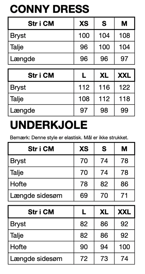 HUNKØN Conny Dress Kjoler Blue