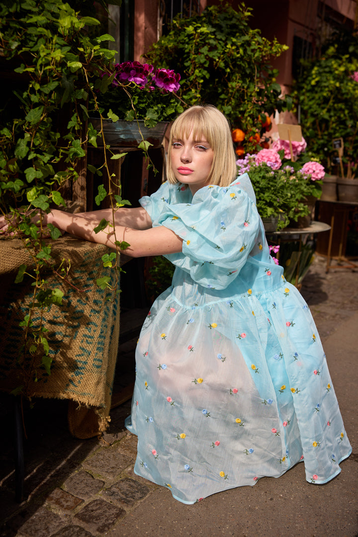 HUNKØN Conny Dress Kjoler Blue