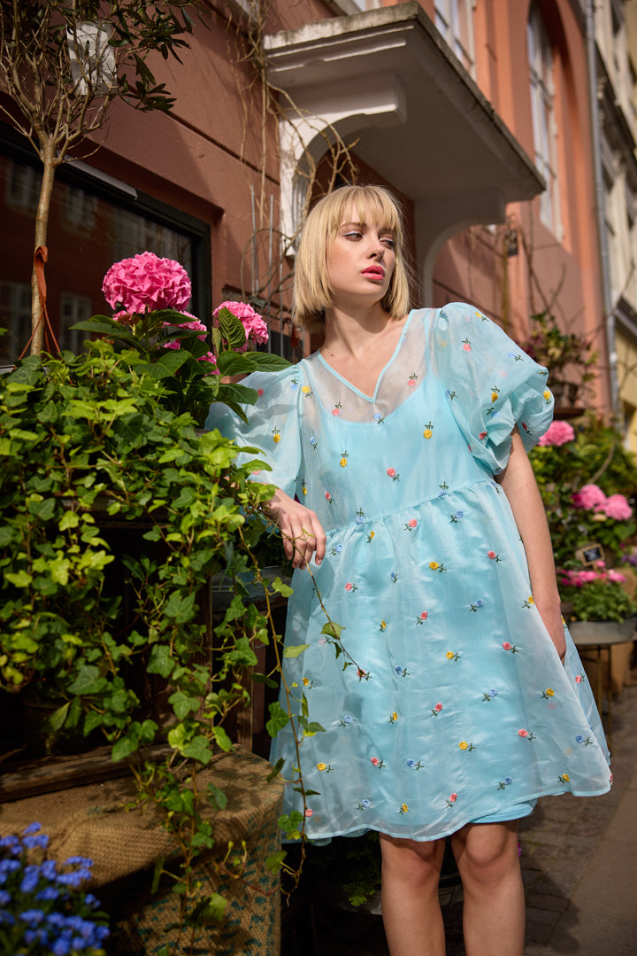 HUNKØN Conny Dress Kjoler Blue