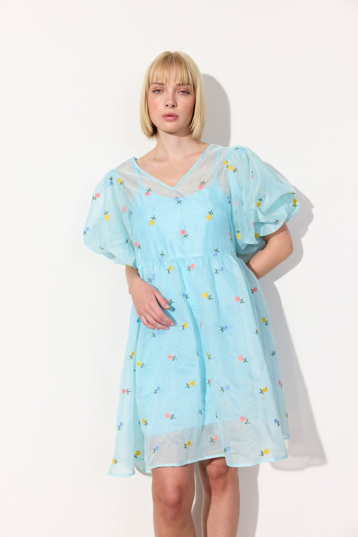 HUNKØN Conny Dress Kjoler Blue