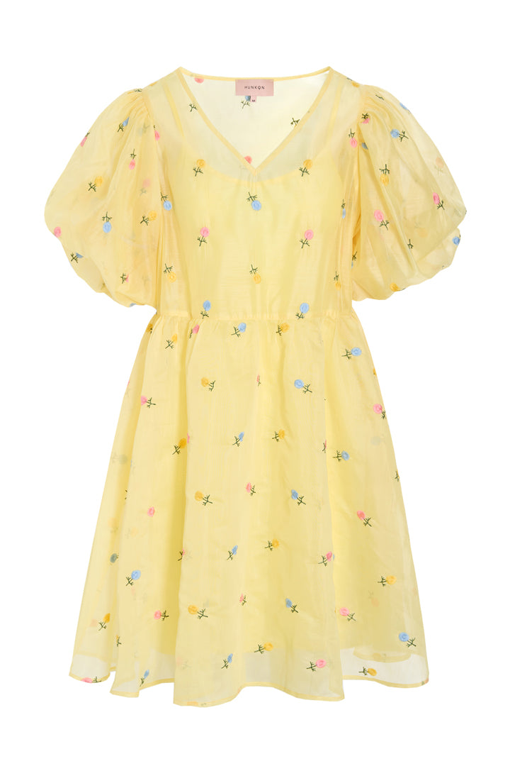 HUNKØN Conny Dress Kjoler Yellow