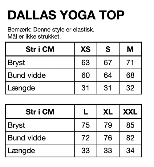 HUNKØN Dallas Yoga Top Yoga Toppe Red Harlequin