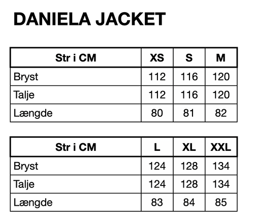 HUNKØN Daniela Jacket Jakker Black