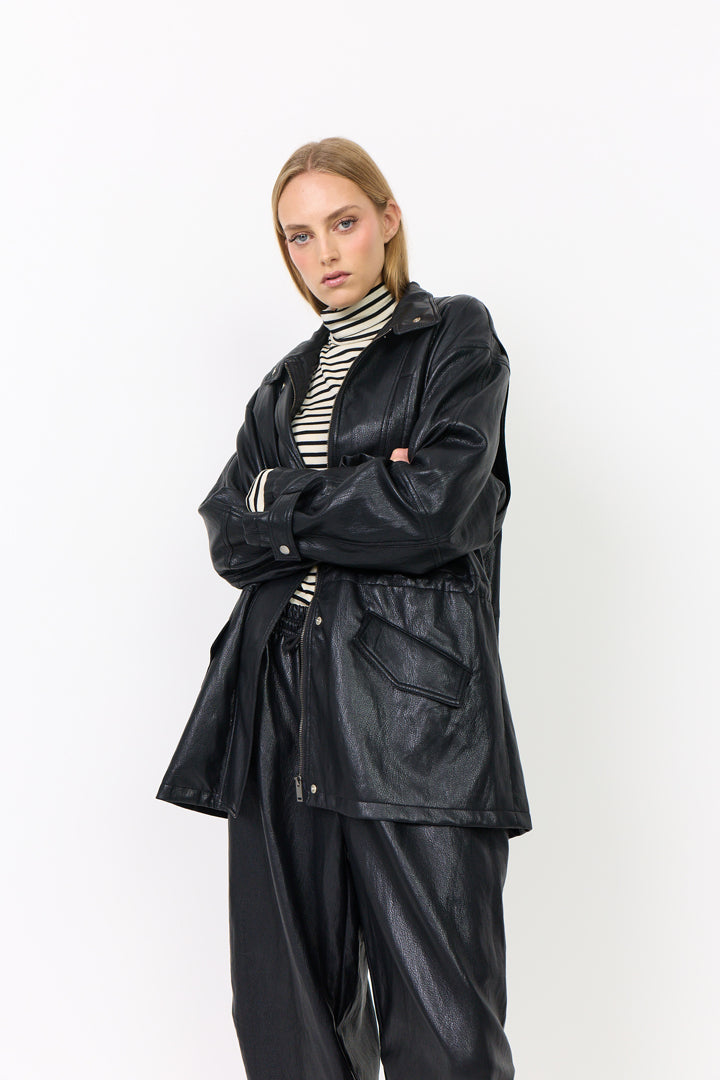 HUNKØN Daniela Jacket Jakker Black