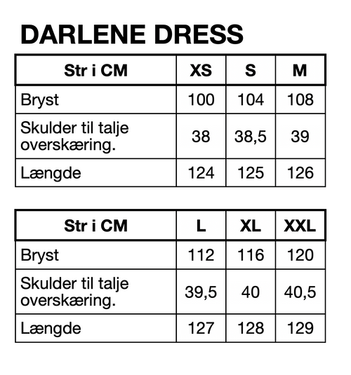 HUNKØN Darlene Dress Kjoler Brown