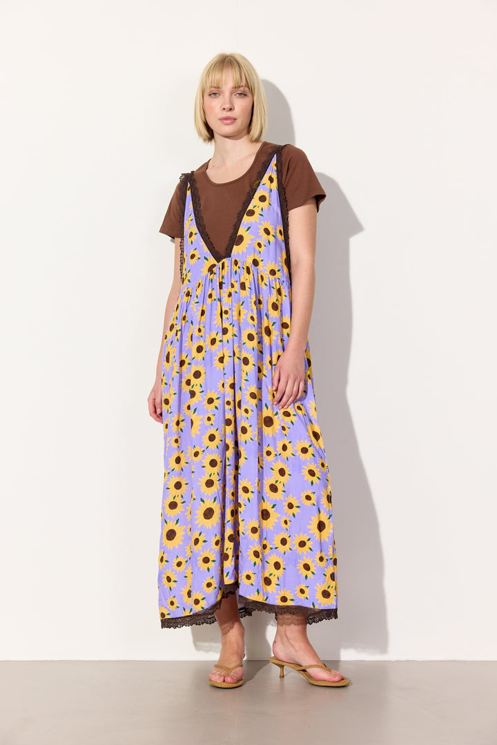 HUNKØN Darlene Dress Kjoler Lavender
