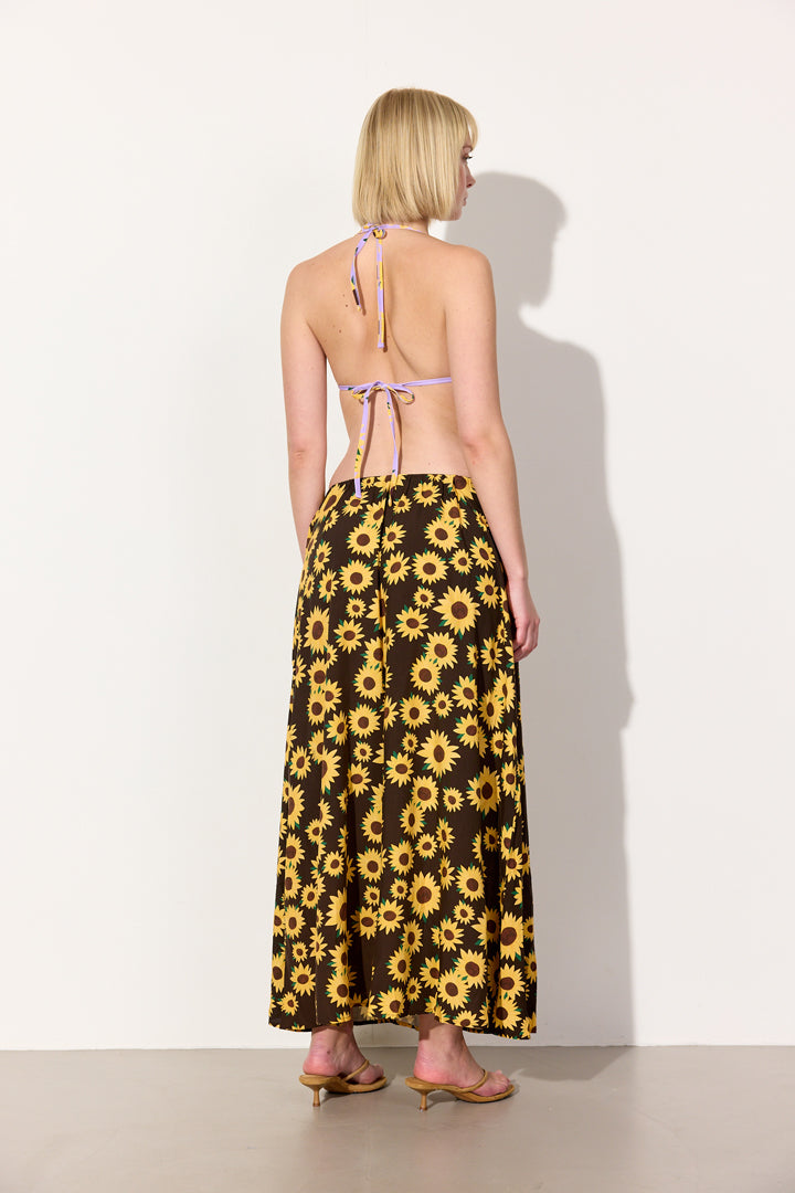 HUNKØN Darlene Skirt Nederdele Brown