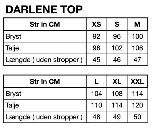 HUNKØN Darlene Top Toppe Brown