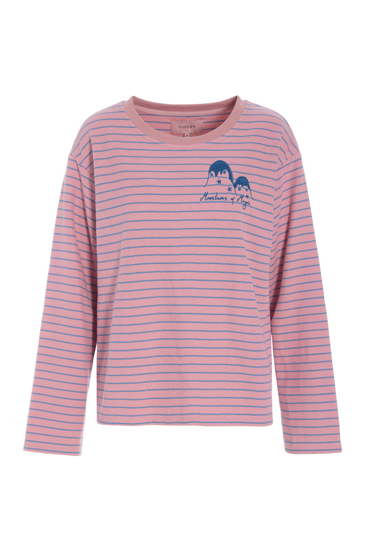 HUNKØN Davy Blouse Bluser Rose