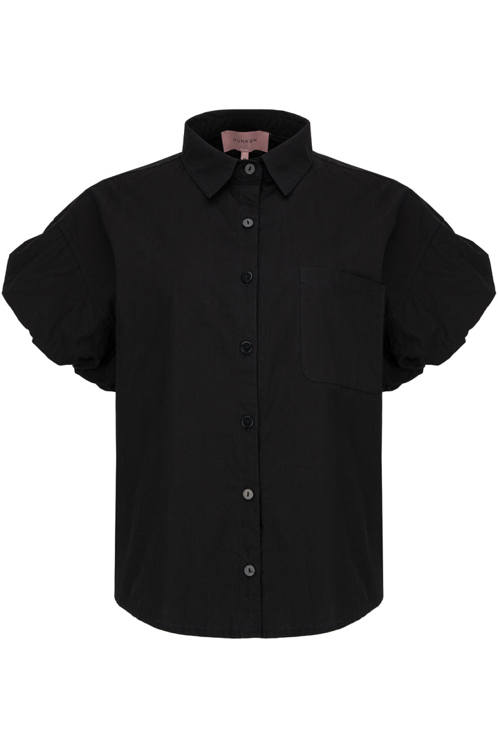HUNKØN Dayton Shirt Skjorter Black