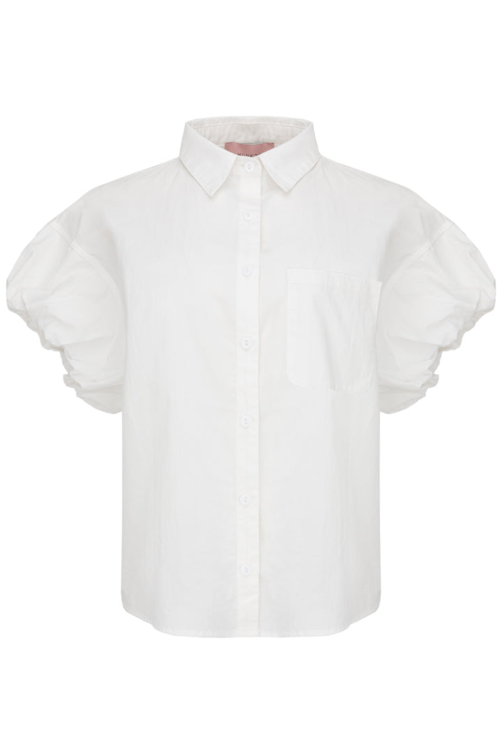 HUNKØN Dayton Shirt Skjorter White