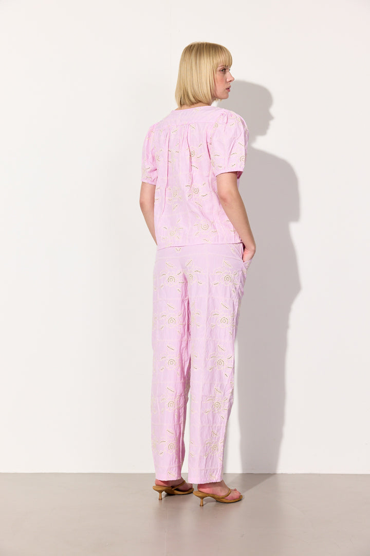 HUNKØN Ditte Top Toppe Pink