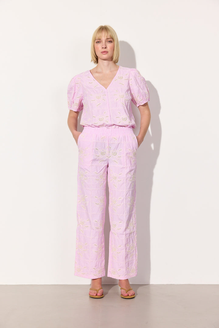 HUNKØN Ditte Trousers Bukser Pink