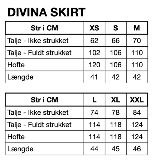 HUNKØN Divina Skirt Nederdele White w/ dots