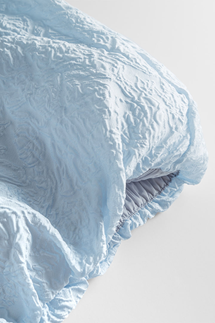 HUNKØN Ebba Wing top Toppe Light Blue