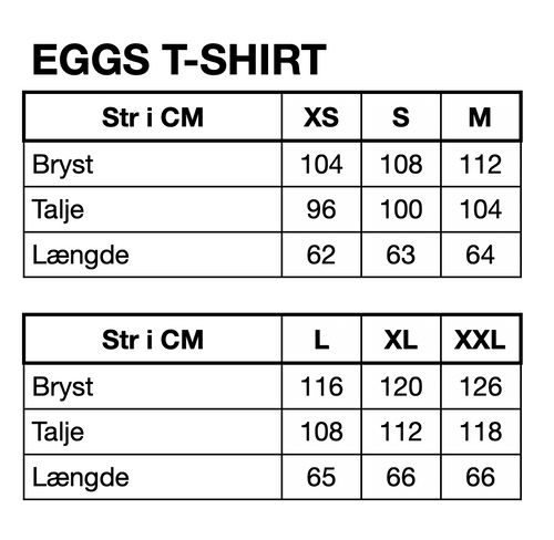 HUNKØN Eggs T-shirt T-shirts Eat me Art Print