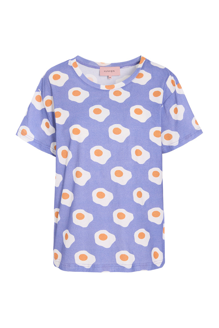 HUNKØN Eggs T-shirt T-shirts Eat me Art Print