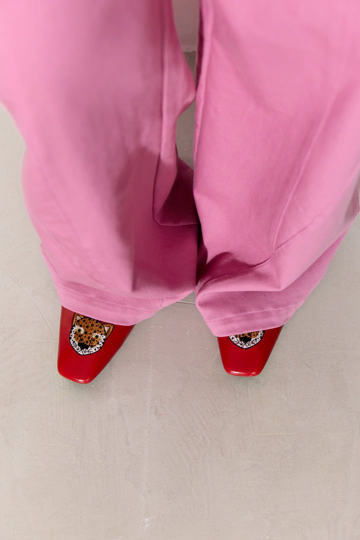 HUNKØN Elfrida Shoes Accessories Red
