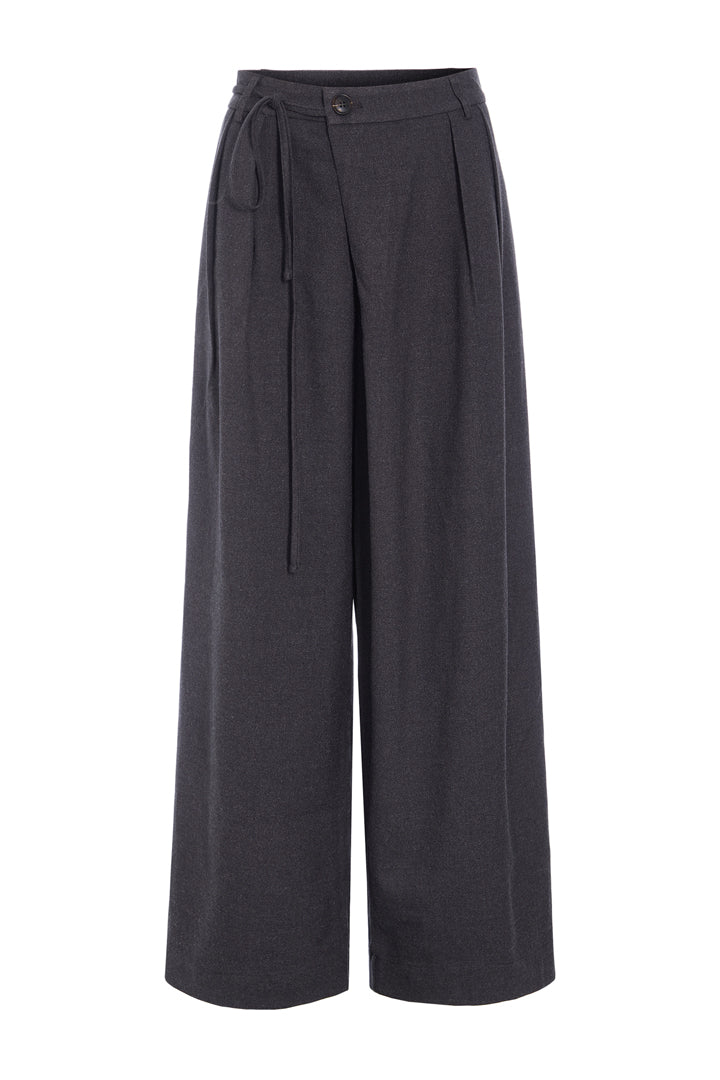 HUNKØN Emiko Trousers Bukser Grey