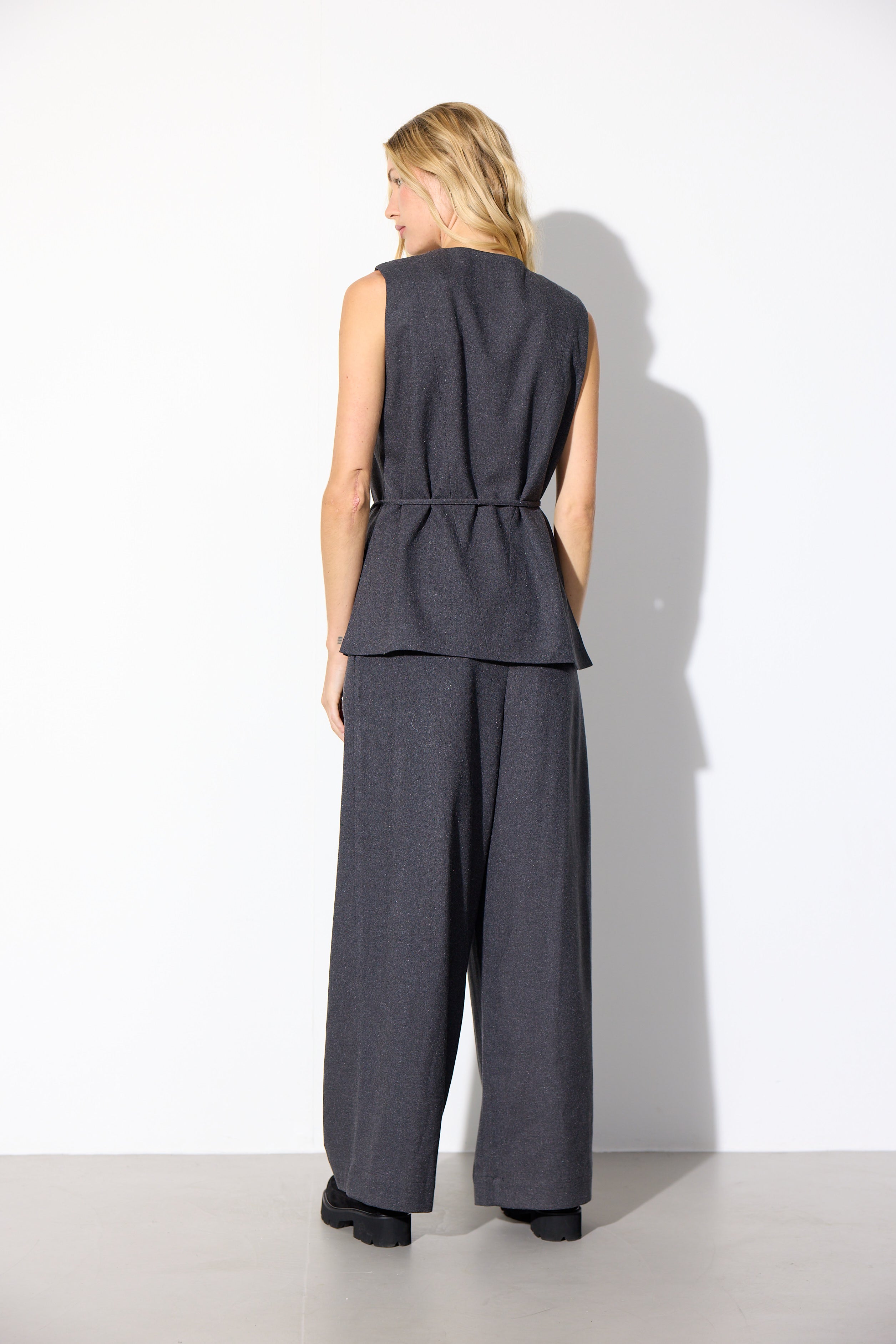 HUNKØN Emiko Vest Vests Grey