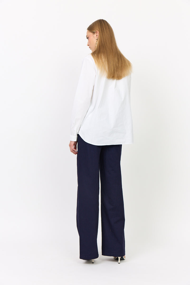 HUNKØN Esme Shirt Skjorter White